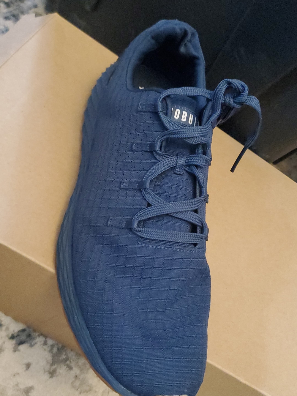 NOBULL Navy Men’s Knit Training Shoe